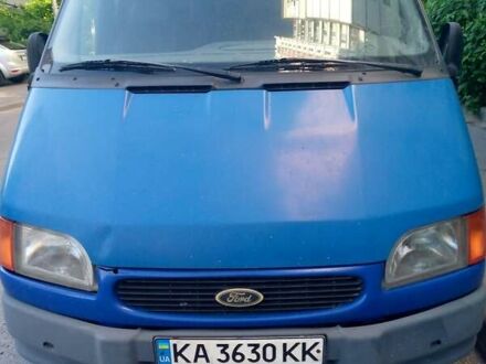 Синий Форд Транзит, объемом двигателя 2.5 л и пробегом 450 тыс. км за 3600 $, фото 1 на Automoto.ua