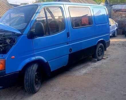 Синий Форд Транзит, объемом двигателя 2.5 л и пробегом 237 тыс. км за 3500 $, фото 1 на Automoto.ua