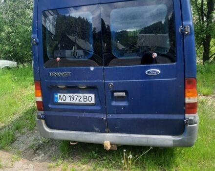 Синий Форд Транзит, объемом двигателя 2 л и пробегом 4 тыс. км за 4000 $, фото 1 на Automoto.ua