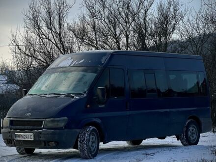 Синій Форд Транзит, об'ємом двигуна 2.4 л та пробігом 400 тис. км за 2500 $, фото 1 на Automoto.ua