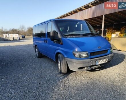Синий Форд Транзит, объемом двигателя 2 л и пробегом 205 тыс. км за 6500 $, фото 1 на Automoto.ua