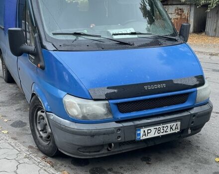 Синий Форд Транзит, объемом двигателя 2.4 л и пробегом 370 тыс. км за 4500 $, фото 1 на Automoto.ua