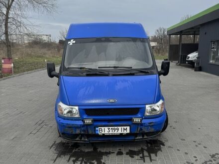 Синий Форд Транзит, объемом двигателя 2 л и пробегом 436 тыс. км за 3700 $, фото 1 на Automoto.ua