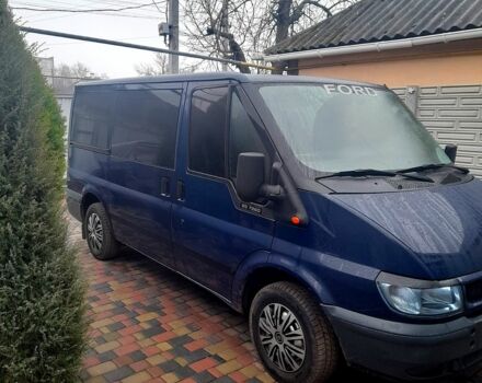 Синий Форд Транзит, объемом двигателя 2 л и пробегом 437 тыс. км за 5500 $, фото 1 на Automoto.ua