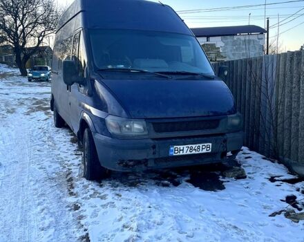 Синий Форд Транзит, объемом двигателя 2.4 л и пробегом 450 тыс. км за 4600 $, фото 1 на Automoto.ua