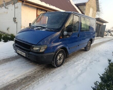 Синий Форд Транзит, объемом двигателя 2 л и пробегом 346 тыс. км за 2500 $, фото 1 на Automoto.ua