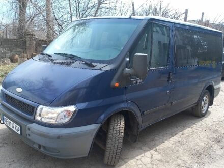 Синий Форд Транзит, объемом двигателя 2 л и пробегом 400 тыс. км за 5500 $, фото 1 на Automoto.ua