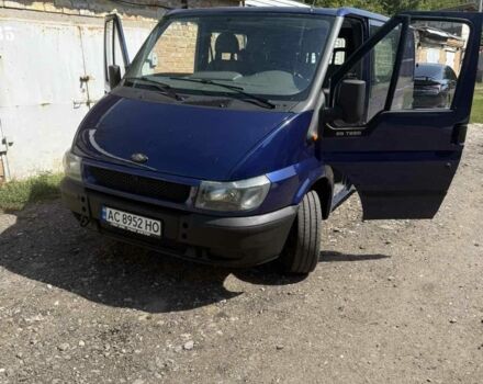 Синій Форд Транзит, об'ємом двигуна 2 л та пробігом 400 тис. км за 6000 $, фото 1 на Automoto.ua