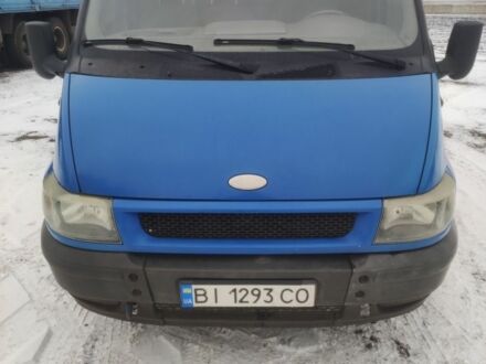 Синий Форд Транзит, объемом двигателя 2 л и пробегом 600 тыс. км за 3999 $, фото 1 на Automoto.ua