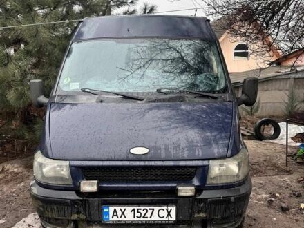 Синий Форд Транзит, объемом двигателя 2.4 л и пробегом 350 тыс. км за 1700 $, фото 1 на Automoto.ua