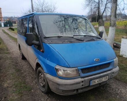 Синій Форд Транзит, об'ємом двигуна 2 л та пробігом 380 тис. км за 3500 $, фото 1 на Automoto.ua