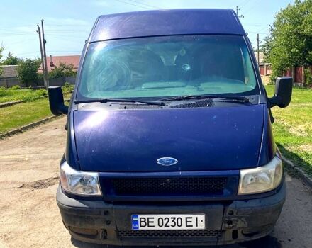 Синий Форд Транзит, объемом двигателя 2 л и пробегом 350 тыс. км за 3500 $, фото 1 на Automoto.ua