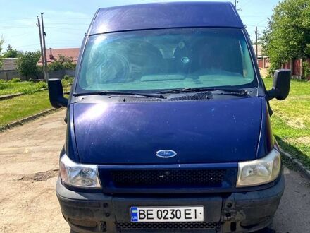 Синій Форд Транзит, об'ємом двигуна 2 л та пробігом 350 тис. км за 3500 $, фото 1 на Automoto.ua