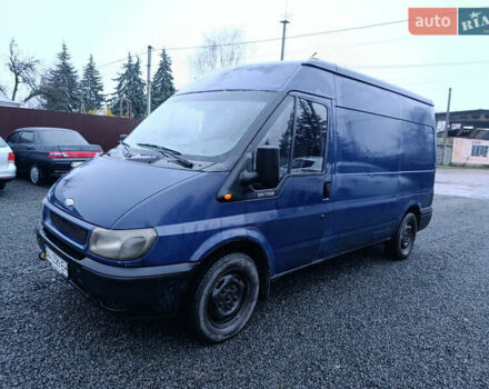 Синий Форд Транзит, объемом двигателя 2 л и пробегом 785 тыс. км за 3100 $, фото 1 на Automoto.ua