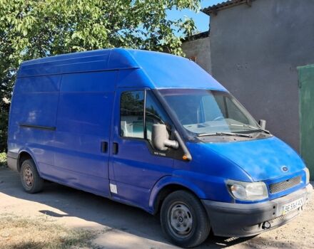 Синий Форд Транзит, объемом двигателя 2 л и пробегом 412 тыс. км за 4800 $, фото 1 на Automoto.ua