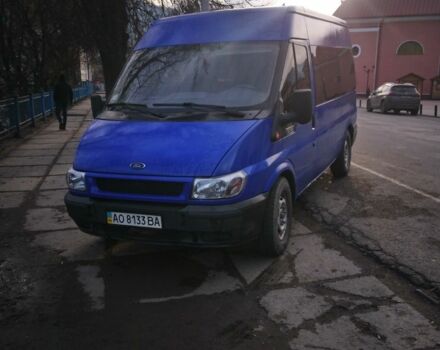 Синій Форд Транзит, об'ємом двигуна 2 л та пробігом 100 тис. км за 3300 $, фото 1 на Automoto.ua