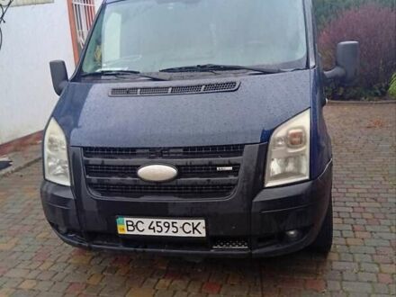 Синий Форд Транзит, объемом двигателя 2.4 л и пробегом 665 тыс. км за 7700 $, фото 1 на Automoto.ua