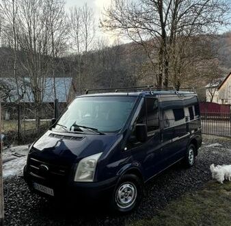 Синий Форд Транзит, объемом двигателя 2.2 л и пробегом 300 тыс. км за 5300 $, фото 1 на Automoto.ua