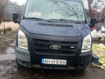 Синий Форд Транзит, объемом двигателя 2.4 л и пробегом 100 тыс. км за 5300 $, фото 1 на Automoto.ua