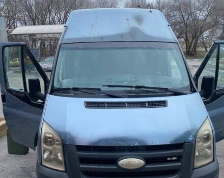 Синий Форд Транзит, объемом двигателя 2.4 л и пробегом 490 тыс. км за 4700 $, фото 1 на Automoto.ua