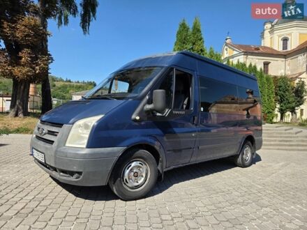 Синий Форд Транзит, объемом двигателя 2.2 л и пробегом 344 тыс. км за 6800 $, фото 1 на Automoto.ua