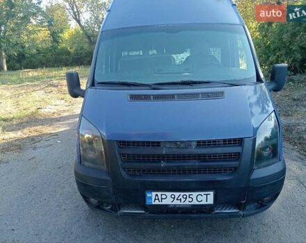 Синий Форд Транзит, объемом двигателя 2.2 л и пробегом 280 тыс. км за 6400 $, фото 1 на Automoto.ua