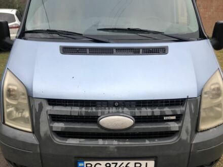 Синий Форд Транзит, объемом двигателя 2.4 л и пробегом 421 тыс. км за 3900 $, фото 1 на Automoto.ua
