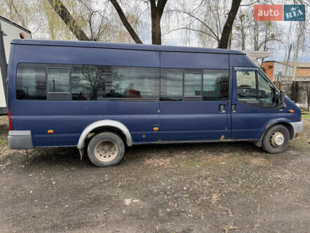 Форд Транзит 2007 в Полтаве на Automoto.ua Синий Форд Транзит, объемом двигателя 2.4 л и пробегом 200 тыс. км за 7000 $, фото 1 на Automoto.ua