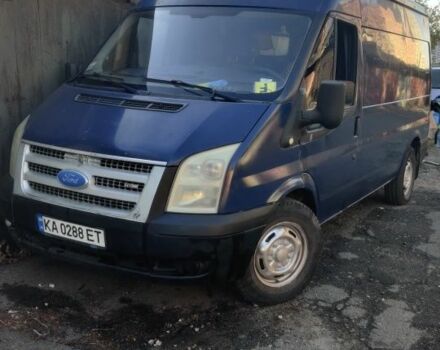 Синій Форд Транзит, об'ємом двигуна 2.4 л та пробігом 355 тис. км за 6500 $, фото 1 на Automoto.ua