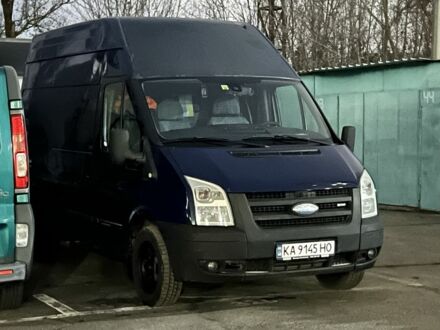 Синій Форд Транзит, об'ємом двигуна 2.4 л та пробігом 380 тис. км за 8500 $, фото 1 на Automoto.ua