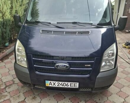 Синий Форд Транзит, объемом двигателя 2.2 л и пробегом 384 тыс. км за 7500 $, фото 1 на Automoto.ua