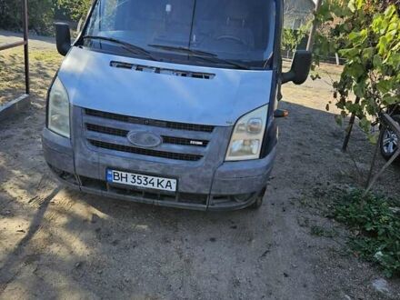 Синий Форд Транзит, объемом двигателя 2.4 л и пробегом 475 тыс. км за 5000 $, фото 1 на Automoto.ua