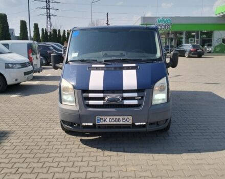 Синий Форд Транзит, объемом двигателя 2.2 л и пробегом 263 тыс. км за 5900 $, фото 1 на Automoto.ua
