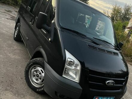 Синий Форд Транзит, объемом двигателя 2.4 л и пробегом 333 тыс. км за 6700 $, фото 1 на Automoto.ua