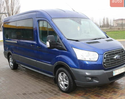 Синий Форд Транзит, объемом двигателя 2.2 л и пробегом 420 тыс. км за 13600 $, фото 1 на Automoto.ua