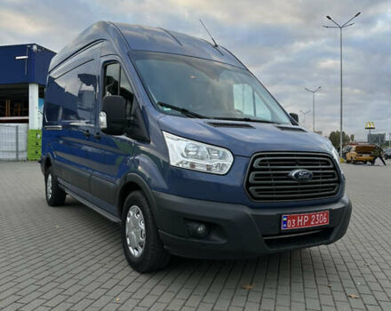 Синий Форд Транзит, объемом двигателя 2 л и пробегом 198 тыс. км за 16250 $, фото 1 на Automoto.ua