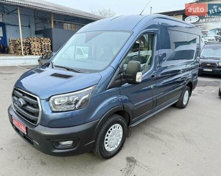 Синій Форд Транзит, об'ємом двигуна 2 л та пробігом 252 тис. км за 18500 $, фото 1 на Automoto.ua