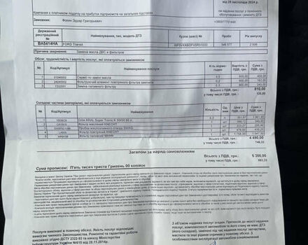 Зелений Форд Транзит, об'ємом двигуна 2 л та пробігом 550 тис. км за 5700 $, фото 10 на Automoto.ua