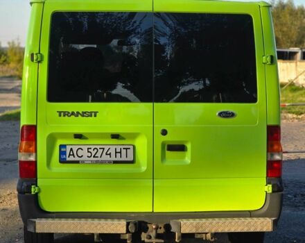 Зеленый Форд Транзит, объемом двигателя 2 л и пробегом 230 тыс. км за 6100 $, фото 4 на Automoto.ua