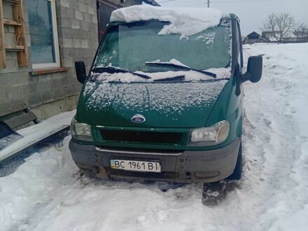 Зеленый Форд Транзит, объемом двигателя 2 л и пробегом 400 тыс. км за 2550 $, фото 1 на Automoto.ua