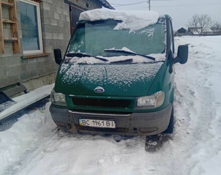 Зеленый Форд Транзит, объемом двигателя 2 л и пробегом 400 тыс. км за 2550 $, фото 1 на Automoto.ua