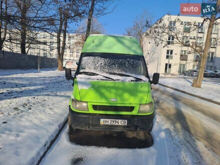 Зеленый Форд Транзит, объемом двигателя 2.4 л и пробегом 365 тыс. км за 2950 $, фото 1 на Automoto.ua