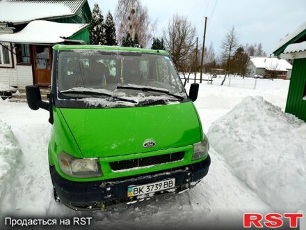 Зелений Форд Транзит, об'ємом двигуна 2 л та пробігом 370 тис. км за 4500 $, фото 1 на Automoto.ua