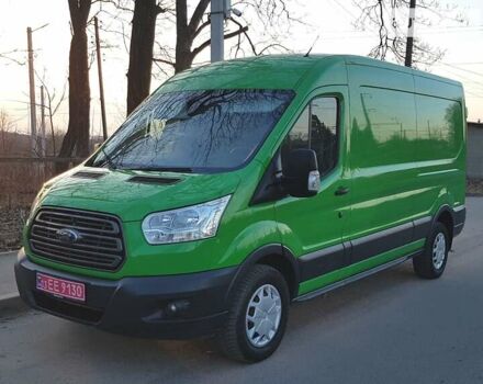 Зелений Форд Транзит, об'ємом двигуна 2 л та пробігом 220 тис. км за 15800 $, фото 1 на Automoto.ua