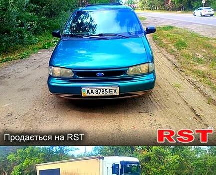 Зеленый Форд Виндстар, объемом двигателя 3 л и пробегом 200 тыс. км за 3000 $, фото 1 на Automoto.ua