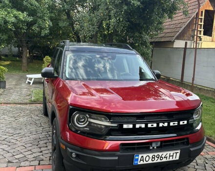 Червоний Форд Bronco Sport, об'ємом двигуна 1.5 л та пробігом 27 тис. км за 28999 $, фото 3 на Automoto.ua