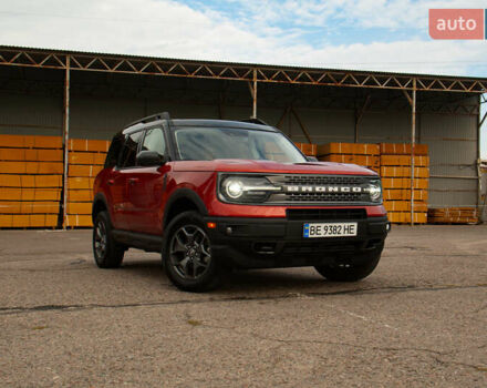 Красный Форд Bronco Sport, объемом двигателя 2 л и пробегом 51 тыс. км за 26000 $, фото 1 на Automoto.ua
