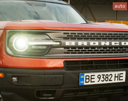 Красный Форд Bronco Sport, объемом двигателя 2 л и пробегом 51 тыс. км за 26000 $, фото 2 на Automoto.ua