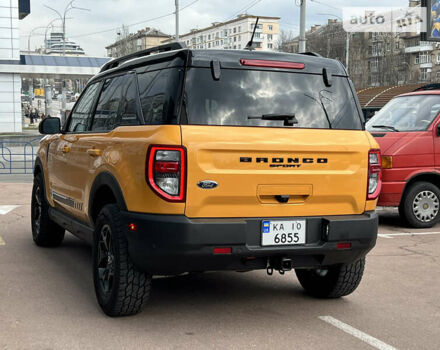 Желтый Форд Bronco Sport, объемом двигателя 2 л и пробегом 12 тыс. км за 39990 $, фото 7 на Automoto.ua