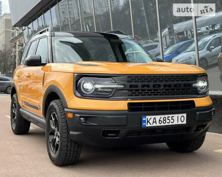 Желтый Форд Bronco Sport, объемом двигателя 2 л и пробегом 12 тыс. км за 39990 $, фото 2 на Automoto.ua